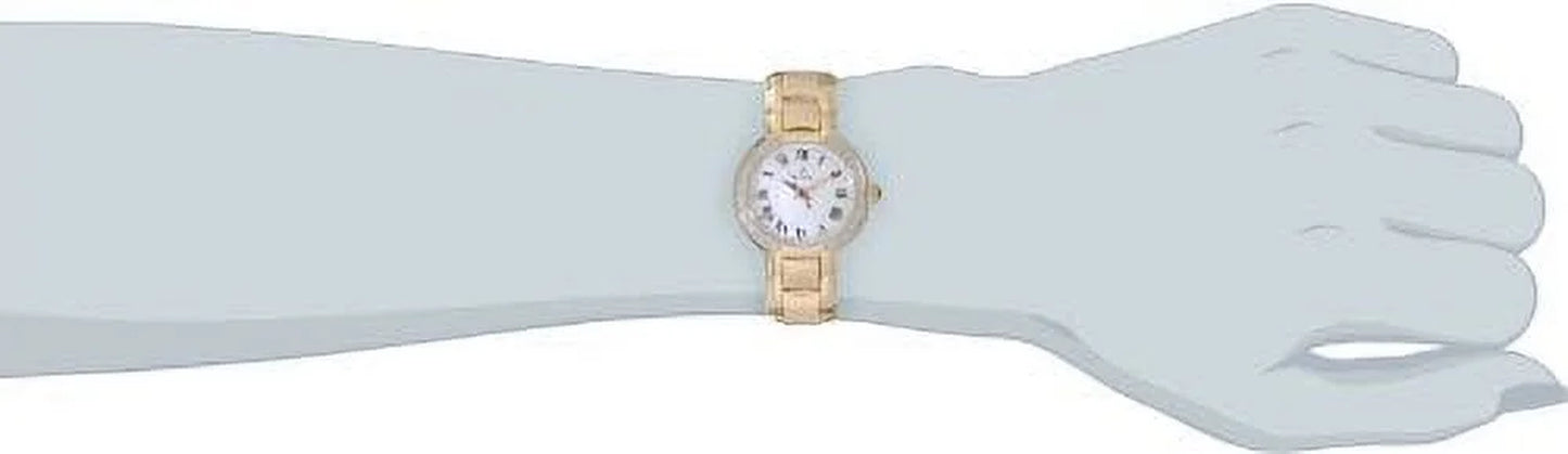 Rose Gold-Tone Diamond Ladies Watch 98R156